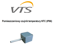 Pomieszczeniowy czujnik temperatury NTC (IP66) EC