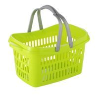 Kosz koszyk na zakupy piknik grzyby sklepowy AXENTIA zielony limonkowy