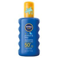 Nivea Sun Kids Protect & Play SPF50 200ml balsam ochronny na słońce dla dzieci w sprayu
