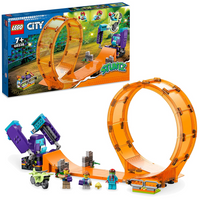 LEGO City Kaskaderska pętla i szympans demolka 60338