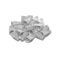 Osłonka na wtyk RJ45 8p szara (100 szt) Netrack