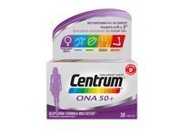 CENTRUM Ona 50+ witaminy i minerały dla kobiet 50+ suplement diety 30 tabletek