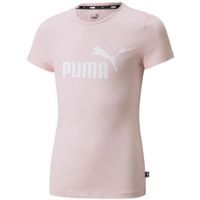 Koszulka dla dzieci puma ess logo tee g różowa 587029 82 Rozmiar - 176cm