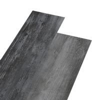 Panele podłogowe PVC, 4,46m², 3mm, samoprzylepne, lśniący szary