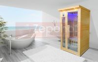 Sauna fińska sucha na podczerwień 1200x1050mm, MOC 1350 W, LED, blueto