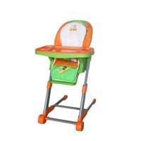 Krzesełko do karmienia niemowląt rainbow orange