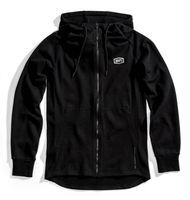 Bluza męska 100% STRATOSPHERE Hooded Zip Tech Fleece Black roz. L