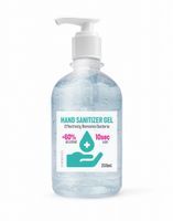 OMEGA HAND SANITIZER 250ML BOTTLE WITH PUMP 62% ALCOHOL[45318]