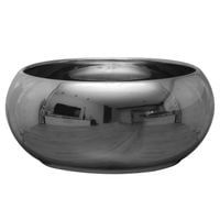 Doniczka Ceramiczna PIANO MISA D 24 H 10 srebrna glamour