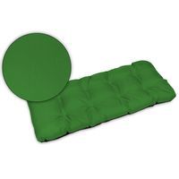 Poduszka na ławkę ogrodową huśtawkę 120x50 zielony