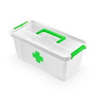Pojemnik Apteczka Antibacterial 8l + organizer/tacka 40x20cm