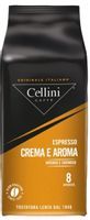 CELLINI Crema Aroma, 80% Arabika, 20% Robusta. Przyjemny smak, gęsta pianka 500 g