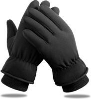 Rękawiczki zimowe dotykowe męskie damskie czarne rozmiar S