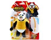 Figurka Gumostwory Wojownicy Samuraj-Panda Ze Złotą Kataną