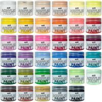 Acrylic Paint - Farby Akrylowe 50 Ml - 35 Kolorów