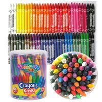 64 kredki świecowe w wiaderku Colorino