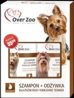 OVERZOO Dwupak dla psów rasy Yorkshire Terrier, szampon 250ml + odżywka 240ml