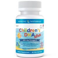 Childrens DHA Xtra 636 mg - DHA i EPA dla dzieci (90 kaps.) Nordic Naturals