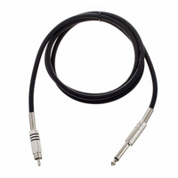 Kabel przewód Jack 6,3 mm - RCA 1,5 m