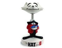 Figurka - 4 KAT Bobble Head (Red Jacket) - kot KAT z kiwającą głową - AMT