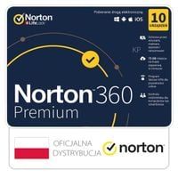 Norton 360 Premium 10 stanowisk / 1 rok
