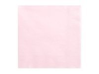Serwetki papierowe jasny pastelowy różowy