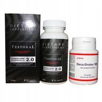 Testoral + Deca Drolon siła masa Testosteron