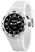 Xonix Wskazówkowy męski zegarek, czytelna tarcza, podświetlnie, wodoszczelny 100m, antyalergiczny