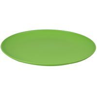 Talerz obiadowy płytki okrągły 23,5 cm zielony bez BPA