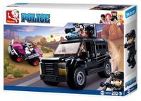 KLOCKI SLUBAN POLICE Jeep policyjny 293 kompatybilne z LEGO