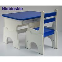 Biurko i krzesełko dla dzieci - z regulacją wysokości, różne kolory B1