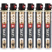 Gaz do gwoździarek gazowych 6 szt Nabój gazowy 80ml 40g L+165R