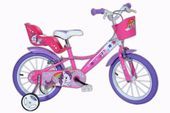 Włoski rower rowerek dla dziewczynki 16 Unicorn Jednorożec 16 cali