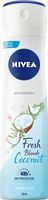 Nivea Dezodorant-Anti Perspirant W Sprayu Dla Kobiet Fresh Blends Coconut 150Ml - Limitowana Edycja