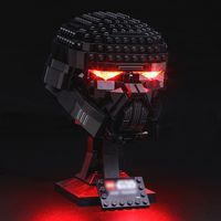 Światła LED do zestawu Lego Star Wars - Hełm mrocznego szturmowca 75343