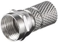 Wtyczka F wkręcana 7,3 mm - Połączenie, materiał obudowy cynk