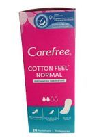 Carefree Wkładki Higieniczne Normal Cotton 20szt...