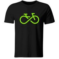 Koszulka BIKE FOREVER, prezent na rowerzysty, czarna, roz. XL