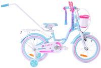 Rower dziecięcy 16 Fuzlu Lilly blue/pink/sky blue