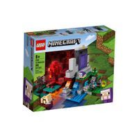 LEGO MINECRAFT ZNISZCZONY PORTAL KLOCKI 21172 8+