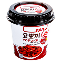 Yopokki, kluski ryżowe w ogniście ostrym sosie 140g - Young Poong