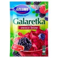 Gellwe Galaretka smak owoce leśne 72 g