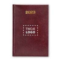 Kalendarz książkowy 2023 z NADRUKIEM LOGO firmy