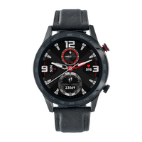 Smartwatch WDT95 czarny skórzany Watchmark