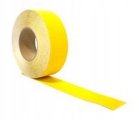 Taśma antypoślizgowa samoprzylepna żółta ostrzegawcza 50 mm x 18 m