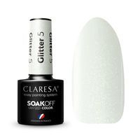Claresa Lakier Hybrydowy Glitter 5 5Ml
