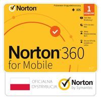 Norton Mobile Security 360 dla Android, IOS 1 urządzenie / 1rok