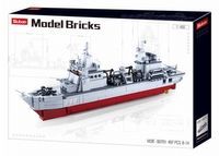 KLOCKI SLUBAN MB Okręt wojskowy 497 elem. kompatybilne z LEGO