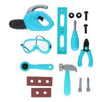 Zabawka zestaw narzędzi 15 elementów Eddy Toys kolor błękitny