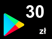 Karta Google Play 30 zł Kod Prepaid Klucz Android